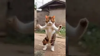 Thumbnail: Funny AI Cat Dancing