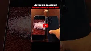 Thumbnail: Apple vs Samsung Macro Camera Zoom Test 😳🔬 One Camera Is INSANE! 🔥 #shorts #viralvideo