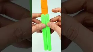 Thumbnail: Carrot Butterfly Trainer Knife #butterflyknife #balisong