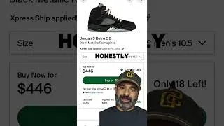 Thumbnail: Everyone thinks the Air Jordan 4 Bred is an easy $400+ sneaker. Not me. #Sneakers #Nike #AirJordan