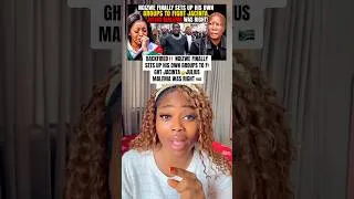 Thumbnail: NGIZWE FINALLY SETS UP HIS OWN GROUPS TO F!GHT JACINTA🤣JULIUS MALEMA WAS RIGHT #shorts