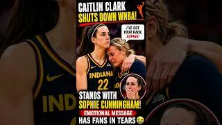 Thumbnail: Caitlin Clark DEFENDS Sophie — WNBA ERUPTS! #caitlinclark