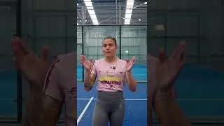 Thumbnail: Best place to aim your high lob! #padel #padeltips #lob #pádel #padelfemenino