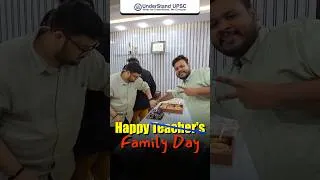 Thumbnail: Behind the Scenes: Happy Teachers Day with Team UnderStand UPSC ❤️ #shorts