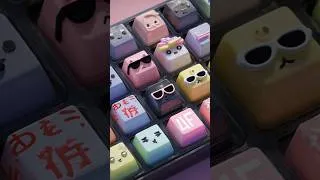 Thumbnail: Keyboard made with topos kawaii ASMR