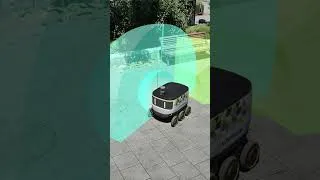Thumbnail: Delivery Rover Simulator #unigine #deliverydrone #rover #autonomus #simulationsoftware #vehicle