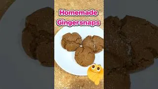 Thumbnail: Old school gingersnaps like Big Mama used to make