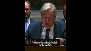 Thumbnail: Guterres on Middle East 'The Situation is Out of Control'