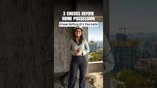 Thumbnail: ✅ MUST WATCH - 3 Things You can Do Before Getting Possession of New Home! #home #interiordesign