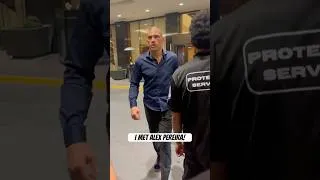 Thumbnail: I met Alex Pereira after his fight at UCF 307! 🏆