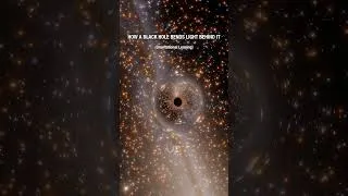 Thumbnail: How A Stellar Black Hole Bends Light Behind It