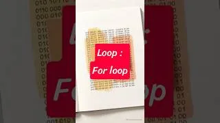 Thumbnail: Loop in C Language: For Loop