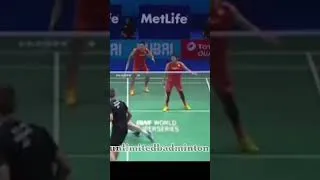 Thumbnail: fast and furious rally 🏸😎🤏 #badminton #saves #badmintonshorts #mensdoubles
