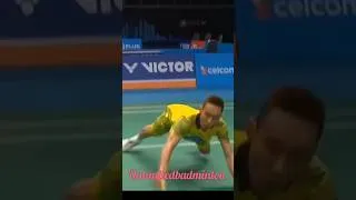 Thumbnail: Dive Defence From Lee Chong Wei 🇲🇾🏸 #badminton #saves #leechongwei #malaysia #viktoraxelsen #defence