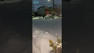 Thumbnail: GRABE! SOBRANG KAPAL NG SNOW😲 | Parang Ang Sarap Mag-Dive?!😆🥶 #shorts