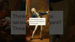 Thumbnail: Mozart was a great fun 😁 #classicalmusic #musiceducation  #mozart #facts #history #music #opera