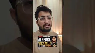 Thumbnail: 🔥 LAUNCHED ALGEBRA PART 2 for CGL/CHSL 2027 | TESTBOOK SALE | SSC CGL, CHSL, MTS, CPO| Viren Sir
