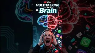 Thumbnail: Multitasking = Brain Damage