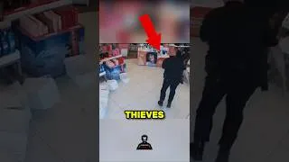 Thumbnail: Thieves Surprised by Cops During the Theft 😱 #truecrime