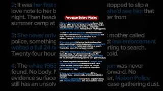 Thumbnail: Carlene Tengelsen Disappearance: 1972 Unsolved Missing Girl Georgia | Cold Case Documentary Short.