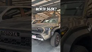 Thumbnail: $68K Mid-Size Pickup!? 2024 Toyota Tacoma Trailhunter #shorts