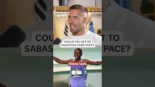 Thumbnail: 🏃‍♂️⏱️ Sabastian Sawe's Marathon Pacing Is Impossible