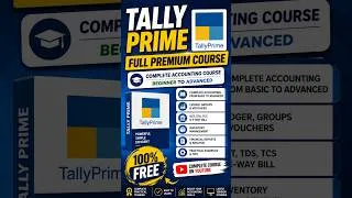Thumbnail: tally prime full accounting course hindi playlist free @upciss #tallyprime