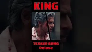 Thumbnail: THE KING IS BACK! 🔥 Shah Rukh Khan's New Look | KING Teaser Phonk #Shorts #king #trendingshorts