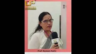 Thumbnail: Prof.Neelam Rathi Shares Her Thoughts on National Seminar Commemorating 150 Years of ‘Vande Mataram’
