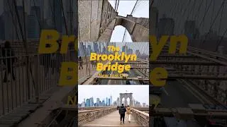 Thumbnail: Let's walk across the Brooklyn Bridge!☀️😎