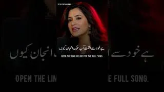 Thumbnail: Why Are You Still a Stranger to Yourself? Ghazal by Ulfat Aalami #shorts #urdupoetry #song #music