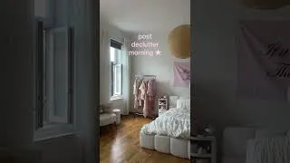 Thumbnail: finally love my space 🧘🏻‍♀️ #apartment #roomtour #aesthetic #pink #morningroutine #roomdecor