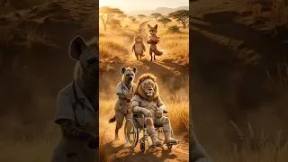 Thumbnail: Sick Lion Gets the Biggest Surprise! 🤣 Cats & Fox Eat Chicken, Crocodile Ending! 🦁🐱🐊
