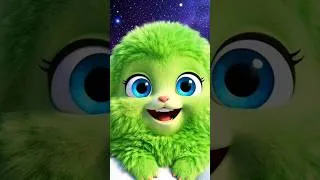 Thumbnail: The BEST kids song ever 🤩 Fluffy Monsters Dance! #shorts।  Movie English