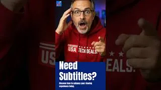Thumbnail: Your Soundbar Is Why You Need Subtitles The $50 Fix #shorts