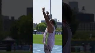 Thumbnail: The perfect response 😤 Curtis Thompson over throws Jordan Davis in final attempt battle 👏 #javelin