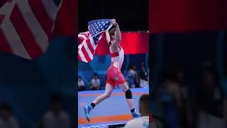 Thumbnail: That's 2X U20 Worlds Gold Medalist to YOU 🫵🥇🇺🇸 #wrestlebratislava #usawrestling