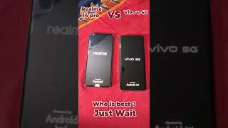 Thumbnail: Realme 14 Pro Vs Vivo V40 Boot Test! ⚡ কে জিতলো? #shortsRealme. 14 pro Vs Vivo v 40 Comparison.