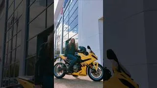 Thumbnail: 2025 Suzuki GSX-8R Kiiro Edition | Do you like the yellow?! 🐝💛 #suzuki #gsx8r #gsx8s #gsxr