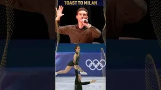 Thumbnail: Adam Rippon wants to be lifted? 😂 Pairs Skating Campaign! #olympics #pairs #comedy