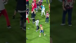 Thumbnail: Chaos Erupts as Fans Flash Knives During Brawl at Colombia Soccer Stadium