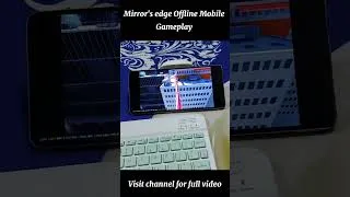 Thumbnail: Mirror's edge Mobile Gameplay Offline Using Bluetooth keyboard and mouse Gamehub Emulator #winlator
