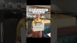Thumbnail: What will you be when you grow up?