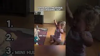 Thumbnail: Top 5 baby crashing out moments ranking