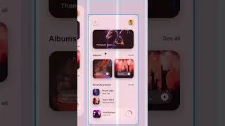 Thumbnail: Figma Music Player App Design | Speed UI | Day 09 #shorts