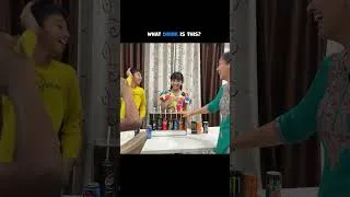 Thumbnail: Ammu Got CONFUSED 😱 Guess The Drink Challenge 🤣 #shorts