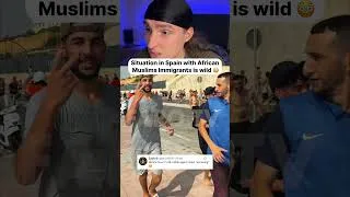 Thumbnail: North African Muslim criminals into Spain 🤯 #spainimmigrants #spain #viral #reaction