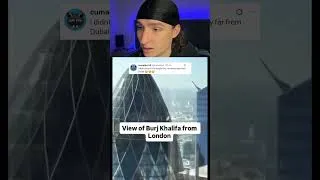 Thumbnail: The Earth is flat or what?😨 #burjkhalifa #rival #reaction