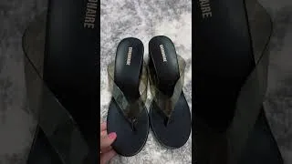 Thumbnail: CUSHIONAIRE Bera Platform Sandals Review | Comfortable Wedge sandals