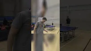 Thumbnail: Amazing countersmash by my opponent! #thebest #crazypoint #youtubeshorts #viralvideo #tabletennis
